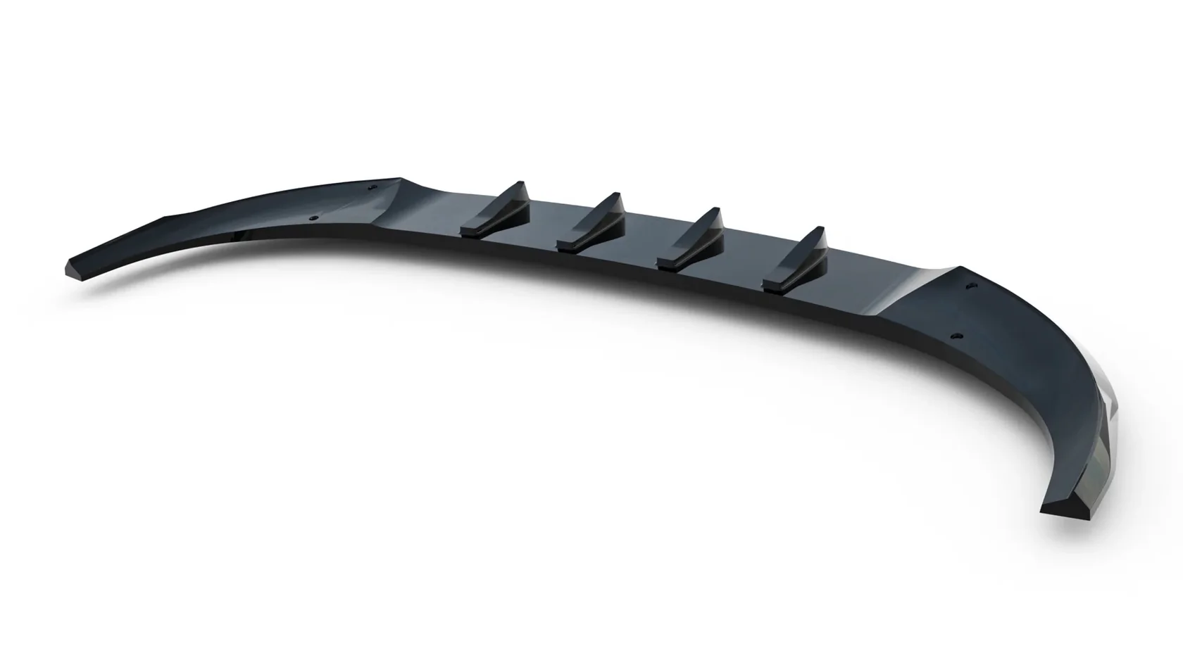 Voorspoiler passend voor Mazda 6e Mk1 Glans Zwart – Maxton Design