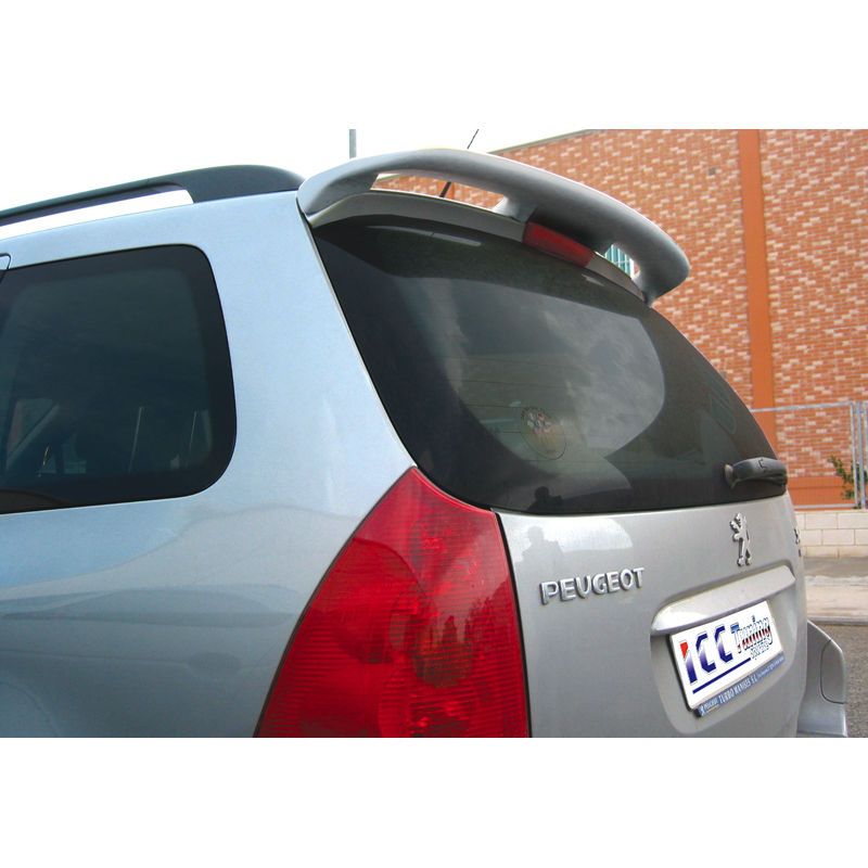 Dakspoiler  Peugeot 307 SW/Break incl. remlicht