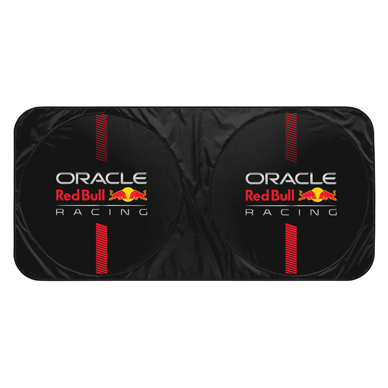 Red Bull Oracle Set Universele zonneschermen - 3 stuks - Zwart/Rood