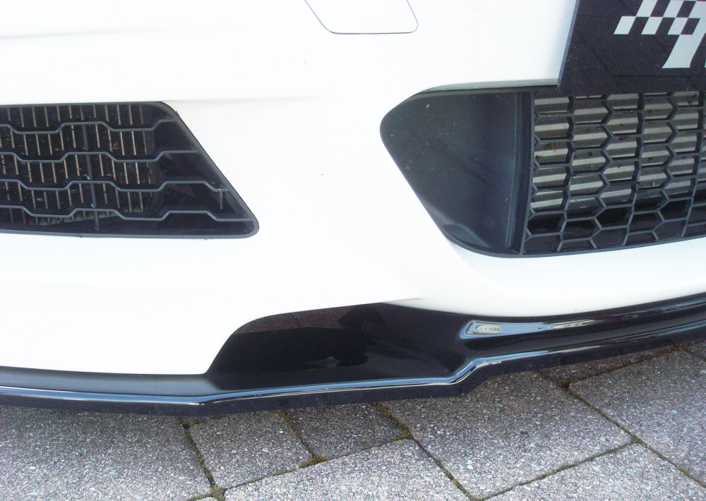 Voorspoiler BMW 3Serie F30/F31 2012-2018 Glans Zwart