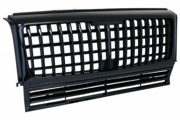 Grill passend voor Mercedes W463 G-Klasse 90-14 GT-R Panamericana Design Piano Zwart