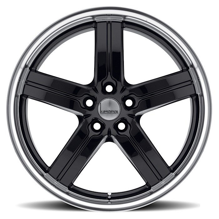 Velgen Lumarai Morro 20x10 5x114,3 ET44 Glanzend Zwart + Machine
