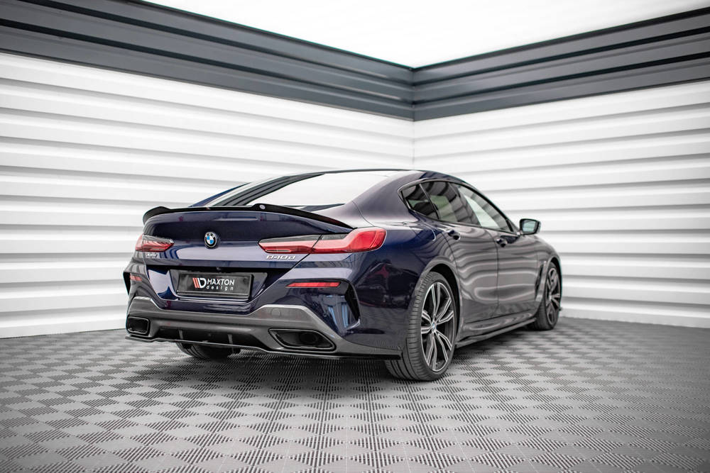 Diffuser passend voor BMW M850i Gran Coupe G16 Maxton Glans Zwart