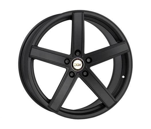 Deluxe Uros K Black Matt 8,5x19 5x120 ET38 Velgen
