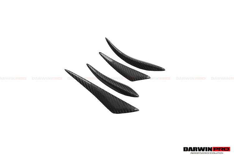 BMW M3/M4 BKSS Style Carbon Fiber Canards 2014-2020