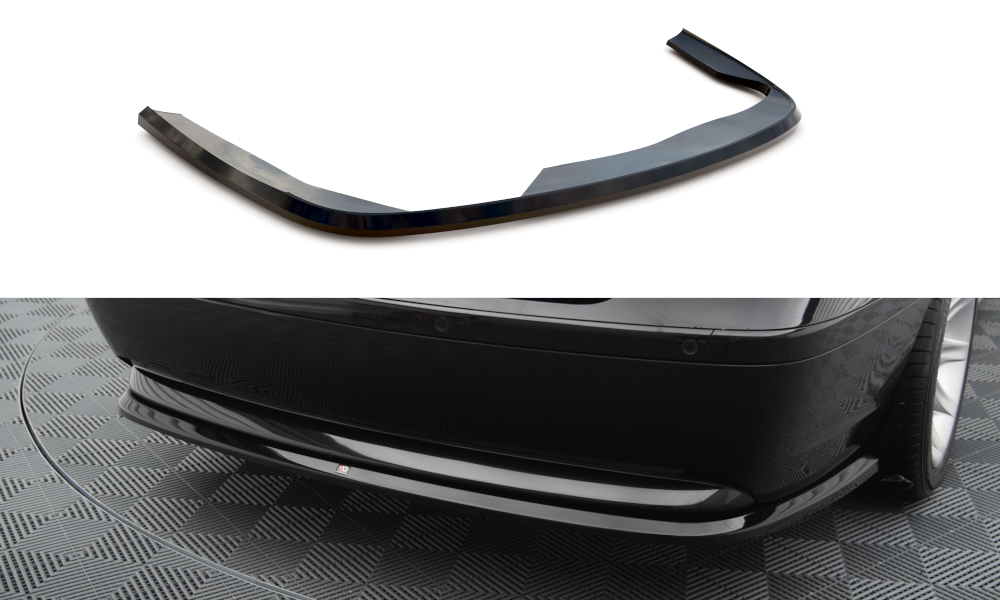 Diffuser passend voor BMW 7 Serie E65 Maxton Glans Zwart