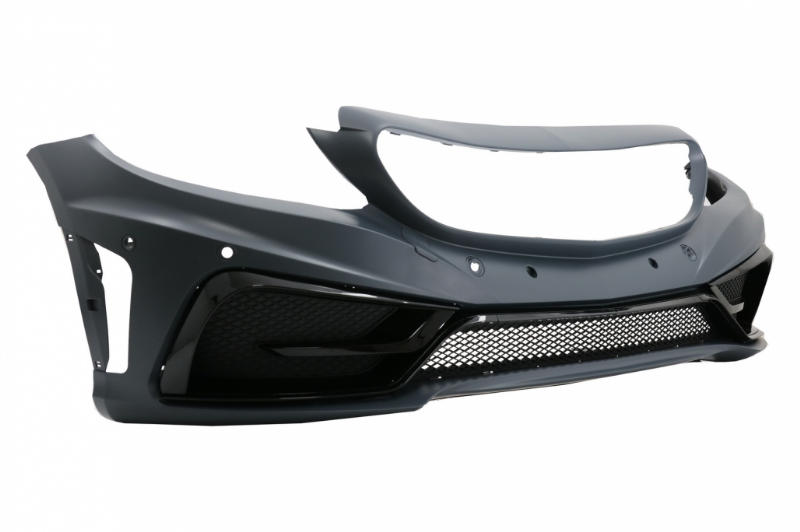 Voorbumper passend voor Mercedes W205 S205 C63 Zwart