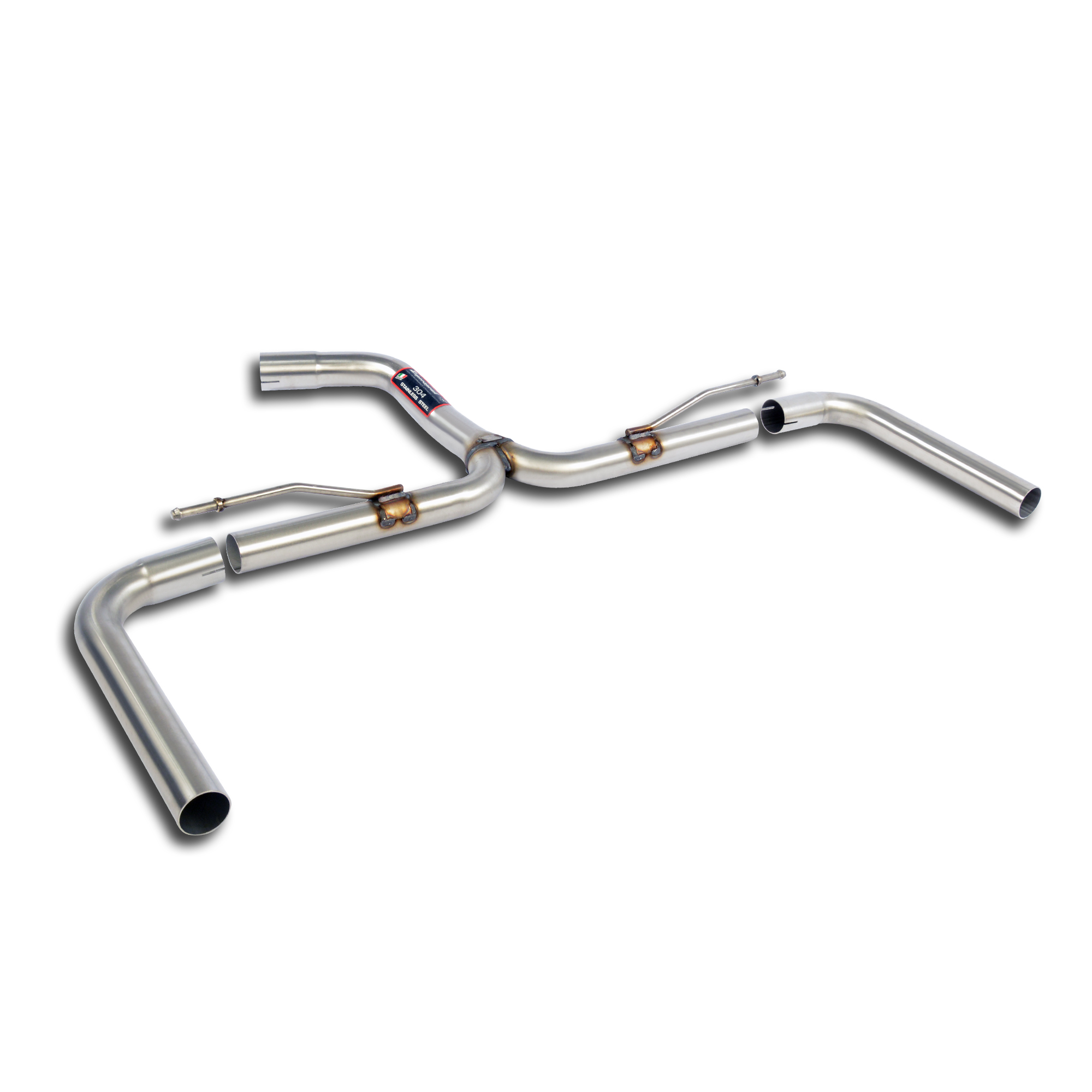 AUDI A3 8V Cabrio 2.0 TDI (150 Hp) 2012 Rear "Y-Pipe" (Replaces rear muffler)
