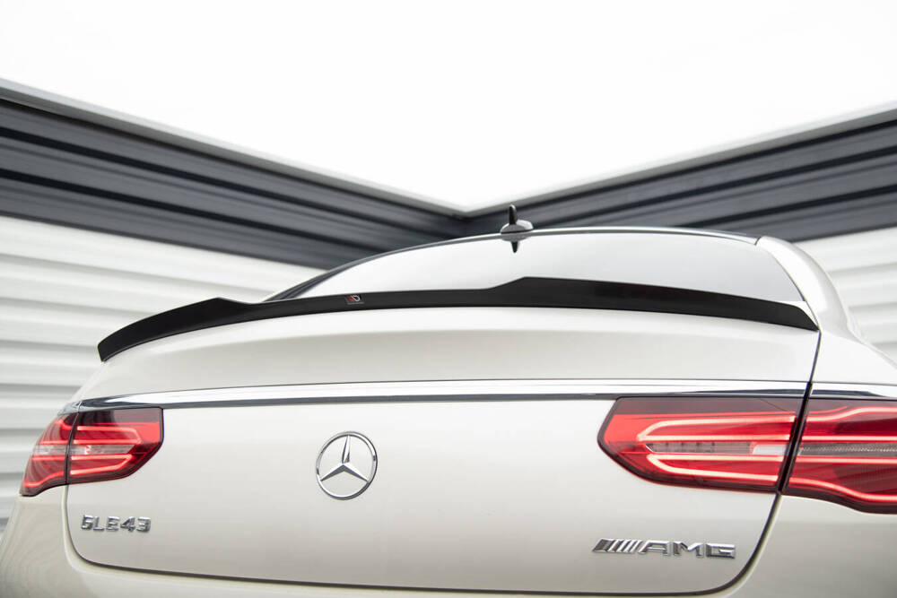 Diffuser passend voor Mercedes GLE Coupe C292 Maxton Glans Zwart