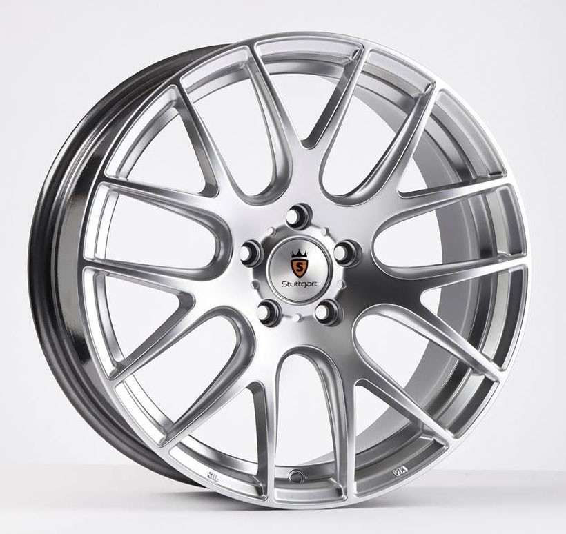 STUTTGART ST3 10x20 5x112 ET35 HYPER SILVER Velgen