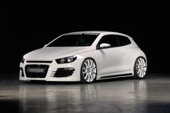 Voorbumper passend voor Volkswagen Scirocco Rieger SRA