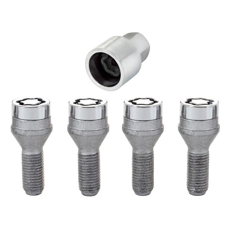 McGard Slotboutenset M12x1.50 - Konisch - Lengte 25.5mm (17mm kop)