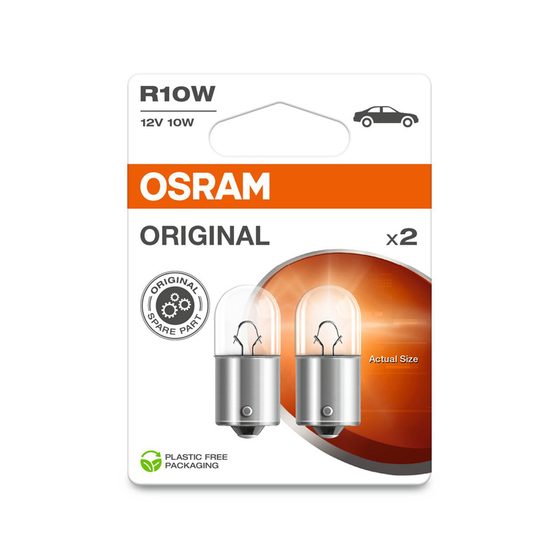 Osram Original Halogeen lampen - BA15S R10W - 12V/10W - set à 2 stuks