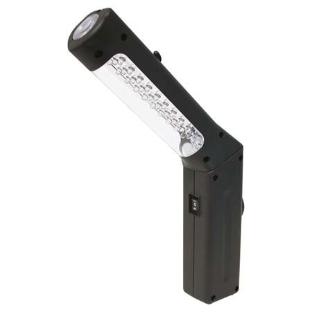 Oplaadb. LED looplamp 'Twister'  12V