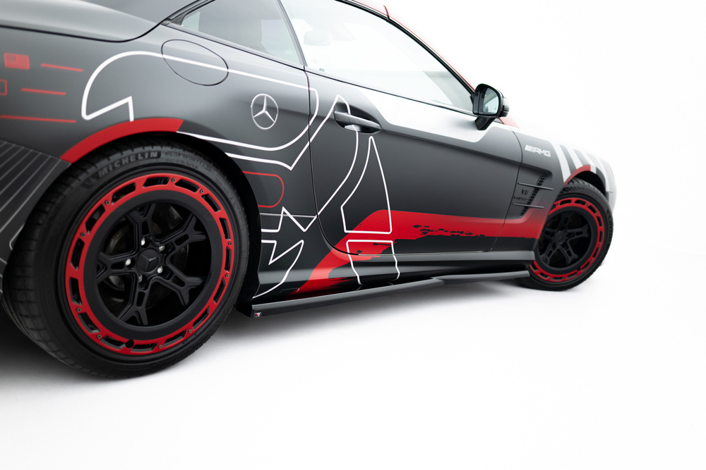 Zijskirts passend voor Mercedes-Benz SL63 AMG R231 Maxton
