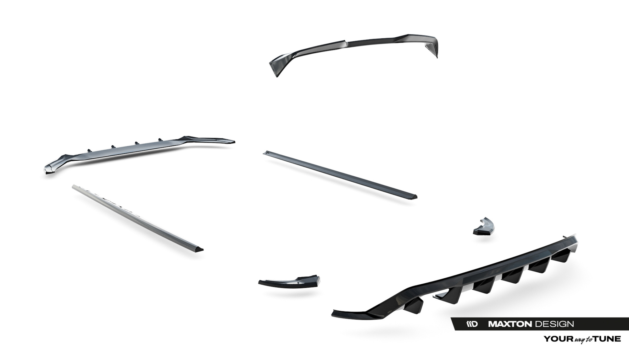 Bodykit passend voor Volkswagen Polo GTI Mk6 Facelift (2021–heden)