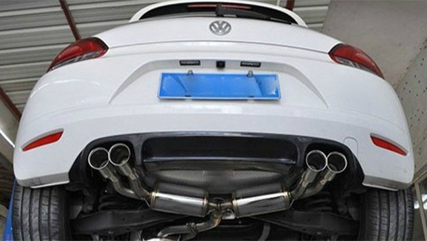 Diffuser passend voor Volkswagen Scirocco Carbon