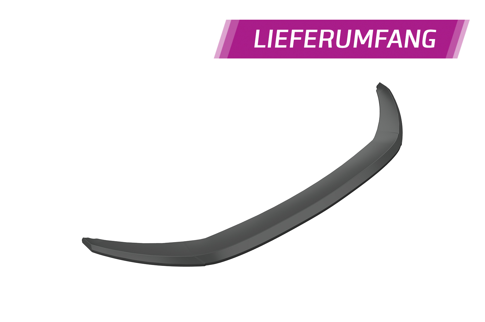 Voorspoiler passend voor Seat Leon 5F Cupra/FR CSR Glanzend zwart