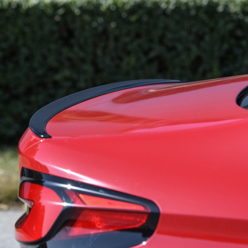 Achterklep Spoiler passend voor BMW 5 Serie G30 Glans Zwart