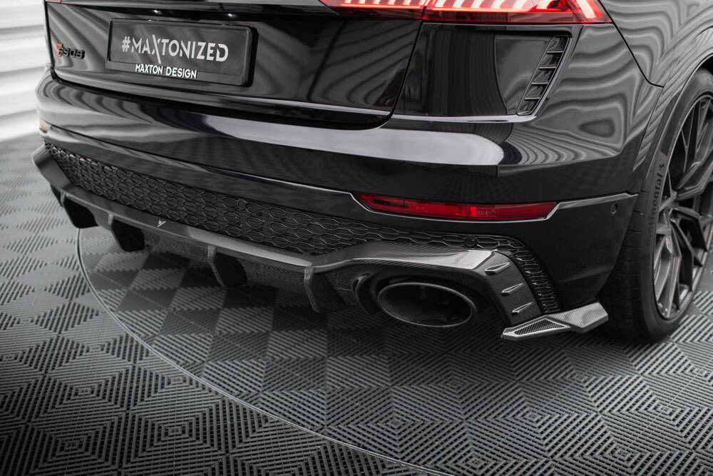 Diffuser passend voor Audi RSQ8 Maxton Carbon