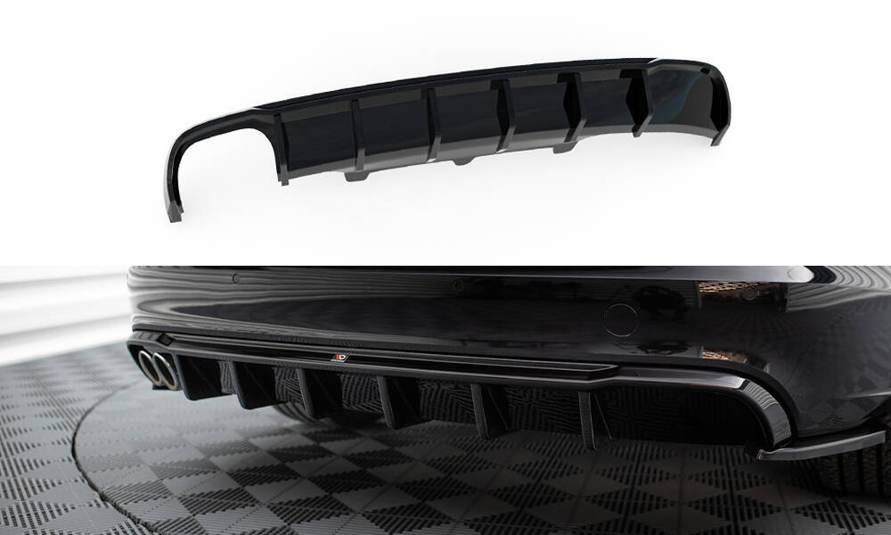 Diffuser passend voor Audi A6 Avant C7 2011-2014 Maxton