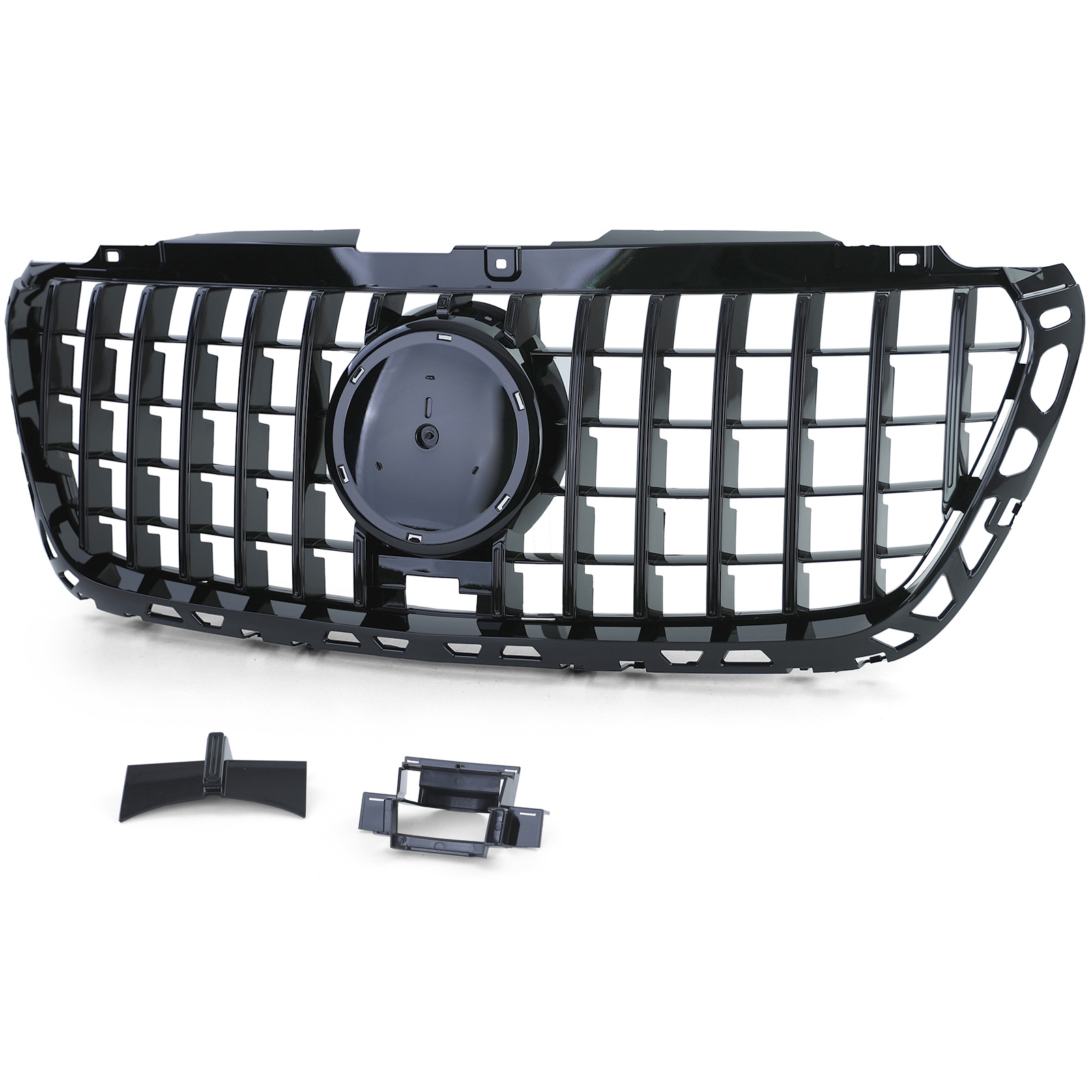 Grill passend voor Mercedes Sprinter 907 910 18- Zwart AMG Look