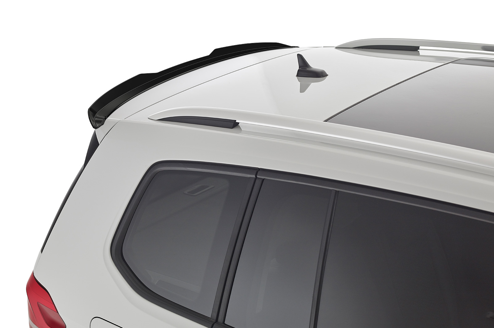 Spoiler passend voor VW Touran 2 (Type 5T) CSR glans Zwart