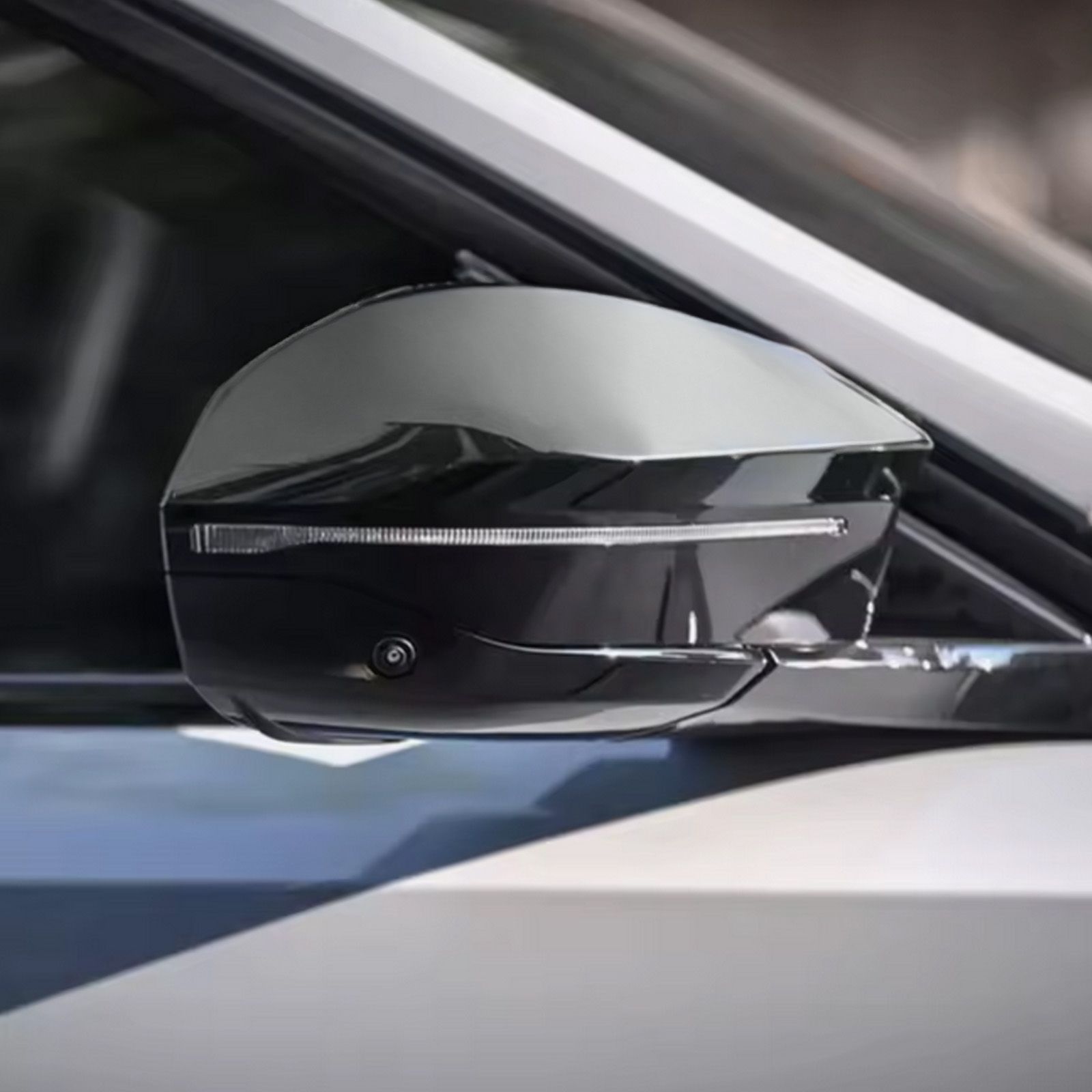 Spiegelkappen BMW 5-serie G60/G61 2023- glanzend zwart