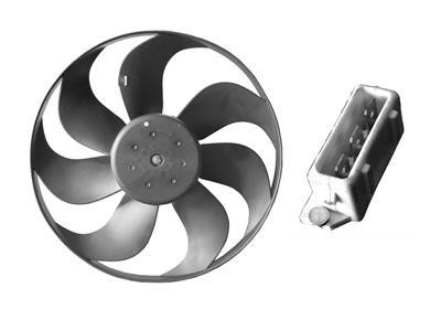 ventilator, 1.0/1.4/1.7SDi airco, automaat VW Polo, 1994-1999