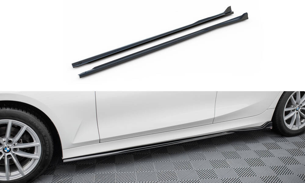 Zijskirts passend voor BMW 3-Serie G20 G21 Facelift Maxton