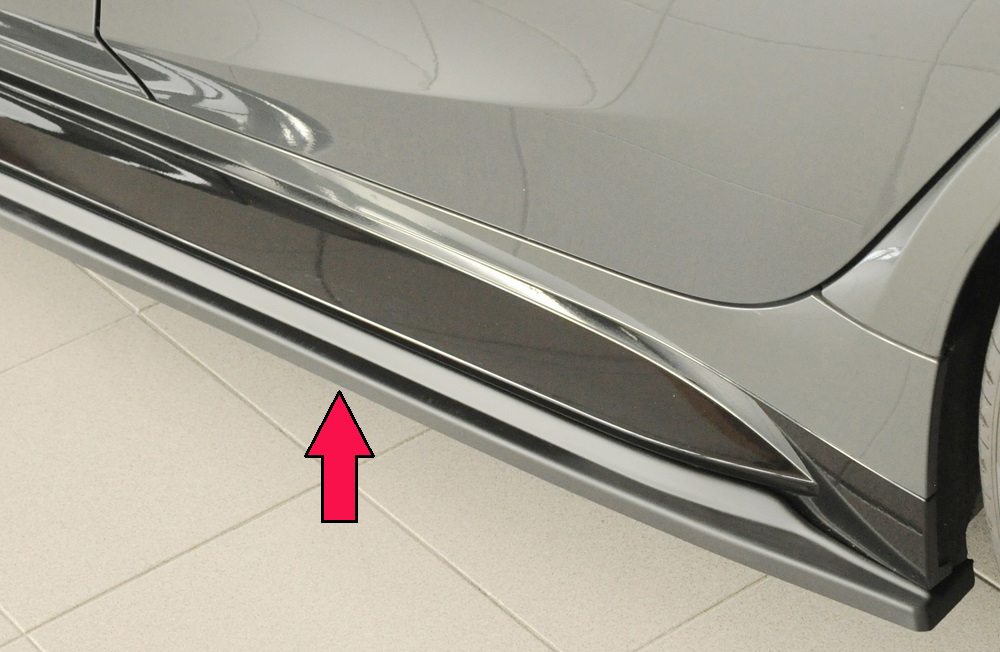 Zijskirts passend voor BMW 3-series G80 M3 (G234M): 03.2021