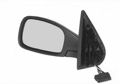 spiegel, bol glas, elektr verstelb, verwarmd, links Peugeot 306,