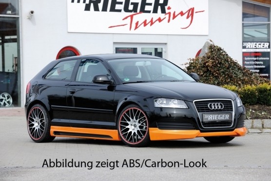 Zijskirts passend voor Audi A3 8P ABS 08- Cabrio