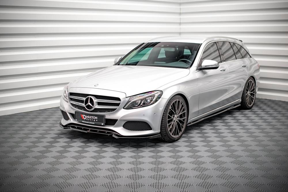 Voorspoiler passend voor Mercedes-Benz C Klasse Estate W205 Maxton
