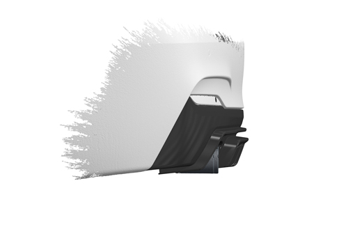 Diffuser passend voor BMW 2 Serie F22 / F23 M pakket