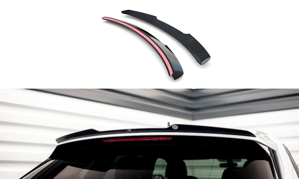 Spoiler passend voor Volkswagen Atlas Cross Maxton Glans Zwart