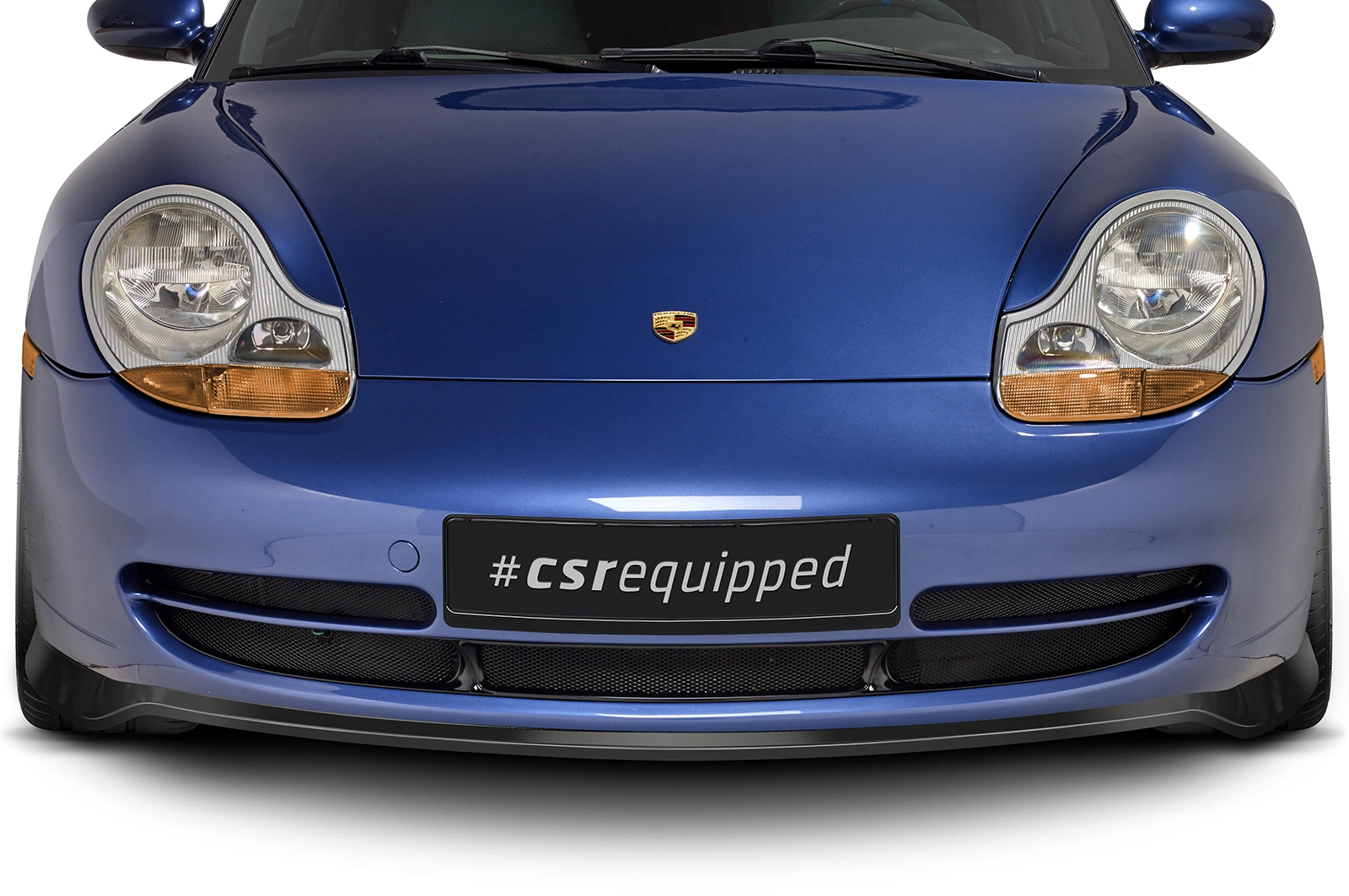 Voorspoiler Porsche 911/996 Glans Zwart van CSR Automotive (1997-2001 Vor Facelift)