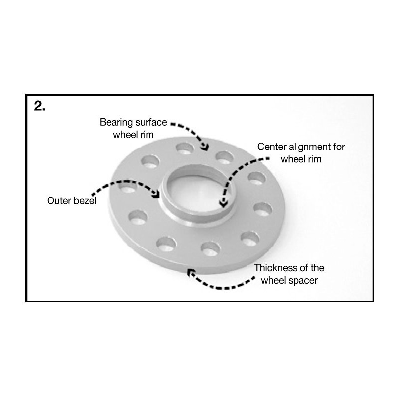 H&R DR-Systeem Spoorverbrederset 20mm per as - Steekmaat 5x112 - Naaf 57,1mm - Version A - Boutmaat M14x1,5 -   Audi/Cupra/Skoda/Volkswagen - Zwart