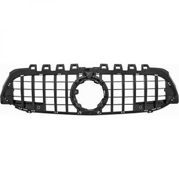 Grill passend voor Mercedes A klasse W177 GT-Look Glans Zwart