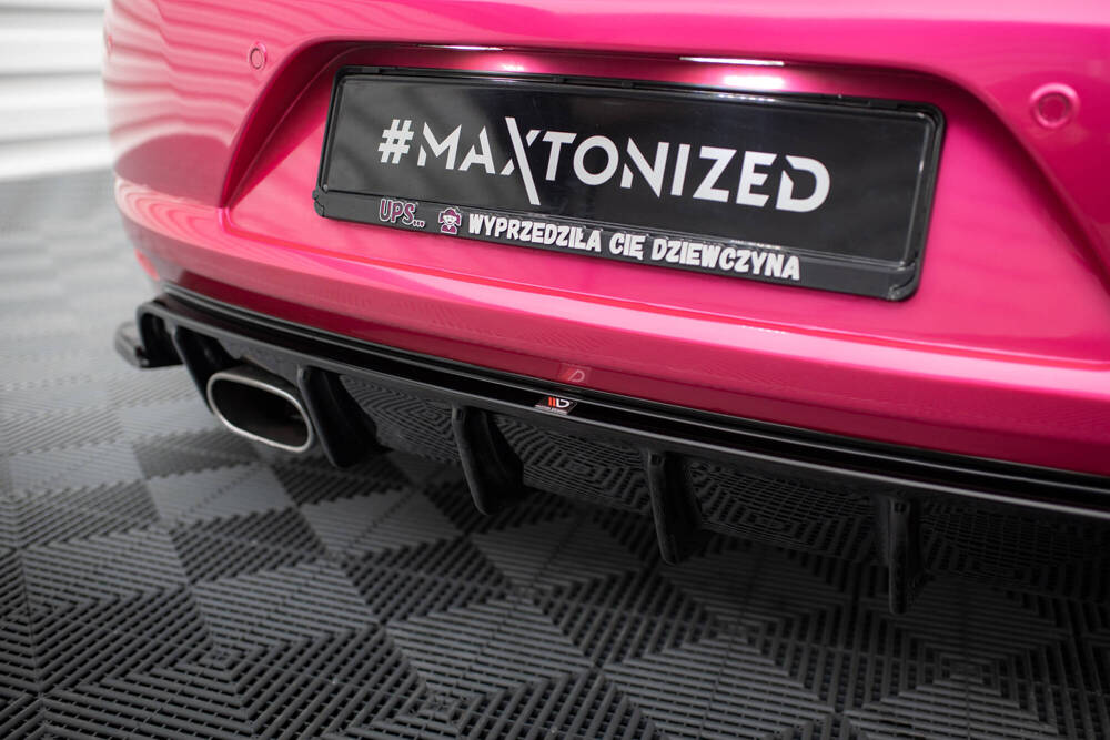 Diffuser passend voor Volkswagen Scirocco Maxton Glans Zwart