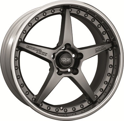 Velgen OZ Crono III matt graphite silver 11x20 inch 5x130 ET55