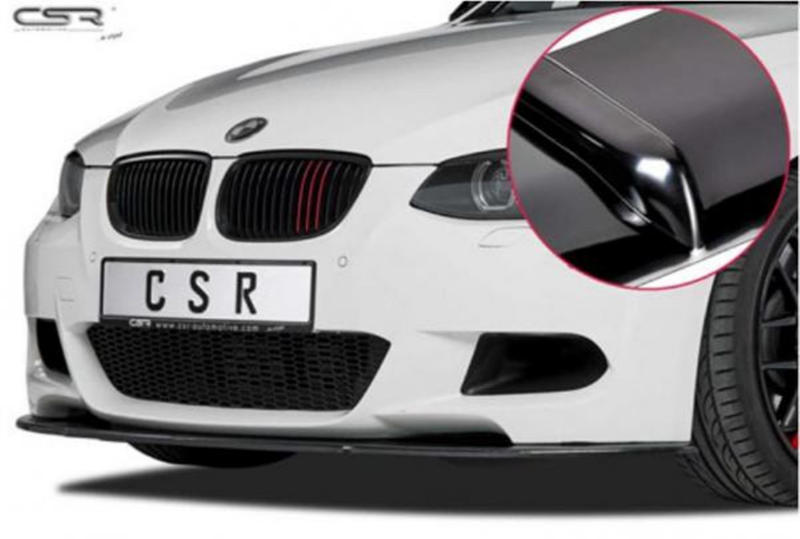 Voorspoiler passend voor BMW 3-Serie E92/E93 Glans Zwart