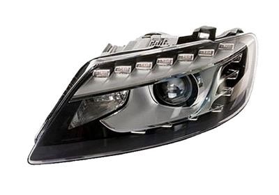 Dubbele Koplamp Links Audi Q7 7/09- Xenon D3S VELEO Meedraaiend