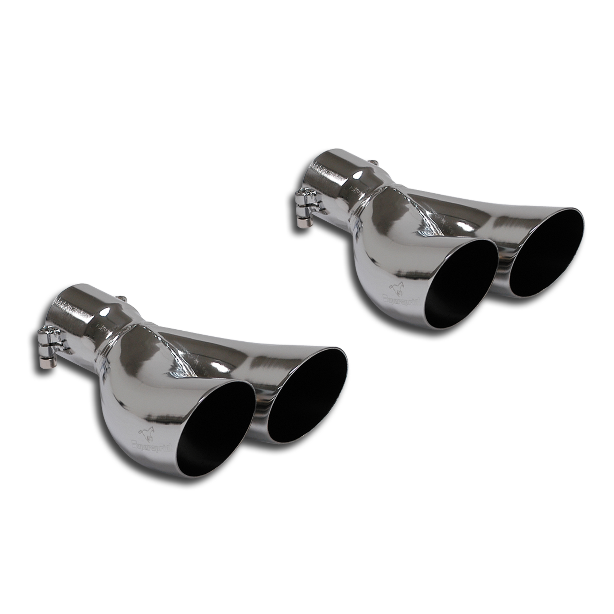 595 ABARTH 1.4T "50° Anniversario" (180 Hp) 2013 Endpipe kit Right OO70 - Left OO70
