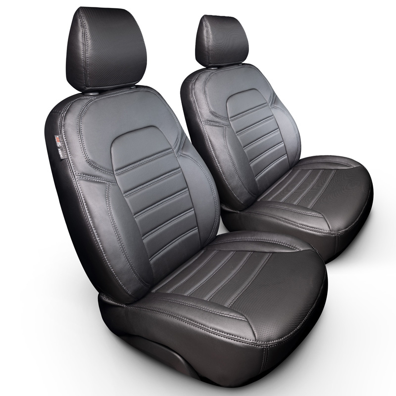 New York Design Kunstleder Stoelhoezenset 1+1  Volkswagen Crafter/MAN TGE 2017- (Standard)