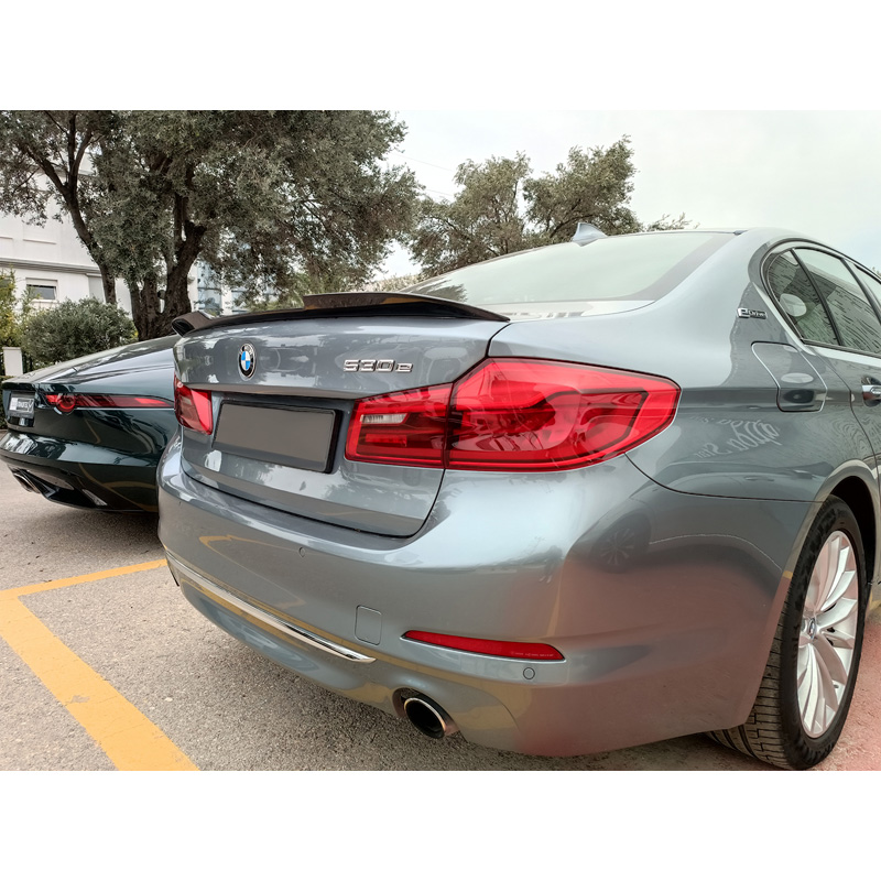 Achterspoilerlip  BMW 5-Serie G30 Sedan 2016- (PU)