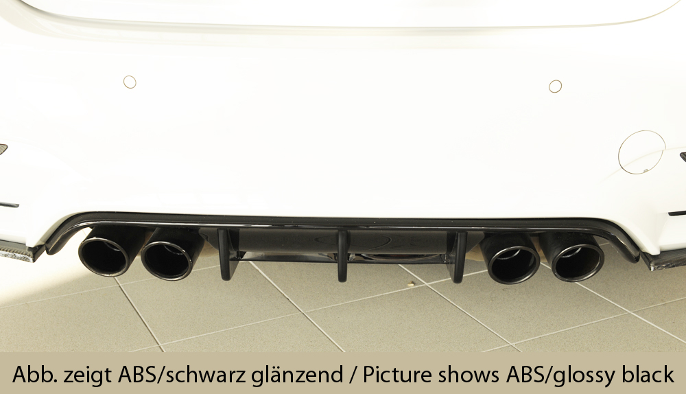 Achterbumper Diffuser Rieger BMW M3/M4 F80/F82/F82 2014-