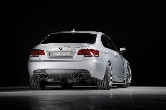Achterbumper Diffuser passend voor BMW 3 serie E92 335i Coupe Carbon