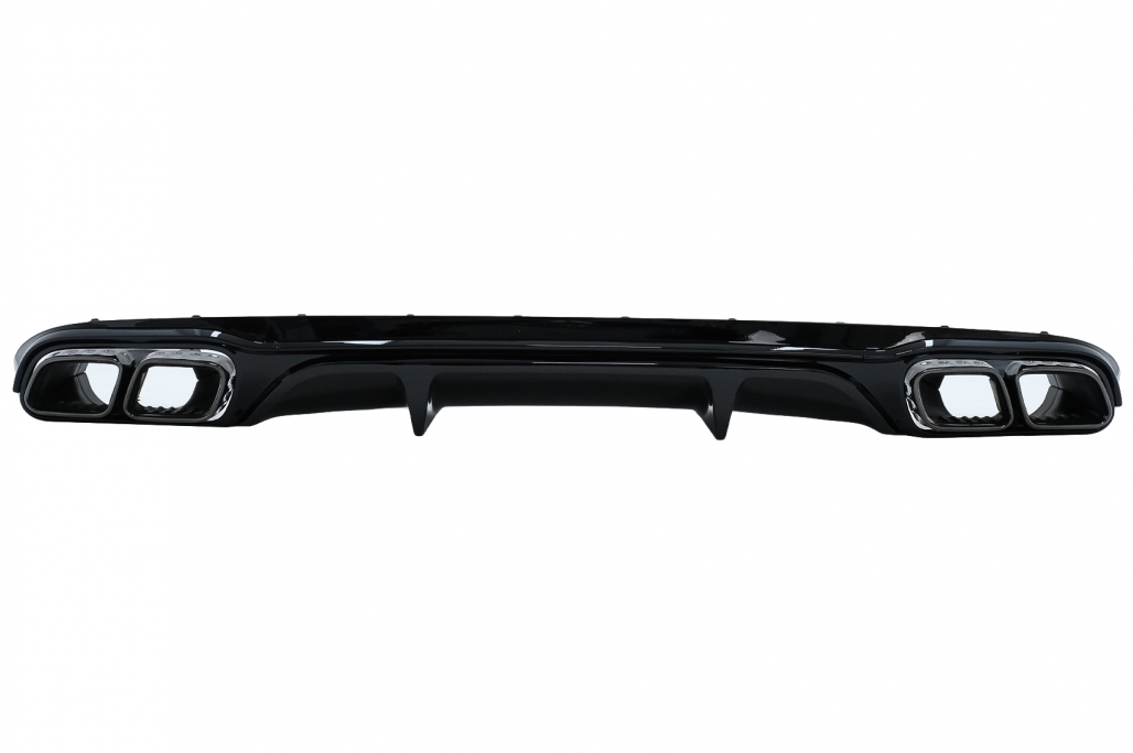 E63 Look Diffuser passend voor Mercedes E Klasse W213 16-20 Standaard Model