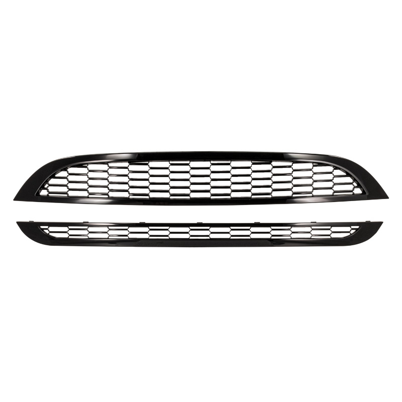 Zwarte Grills  BMW New Mini R50/R52/R53 2001-2006 (boven+onder)